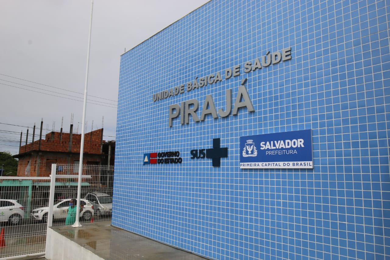 Unidade Básica de Saúde de Pirajá inaugurada nesta quarta (09), ainda conta com Academia de Saúde