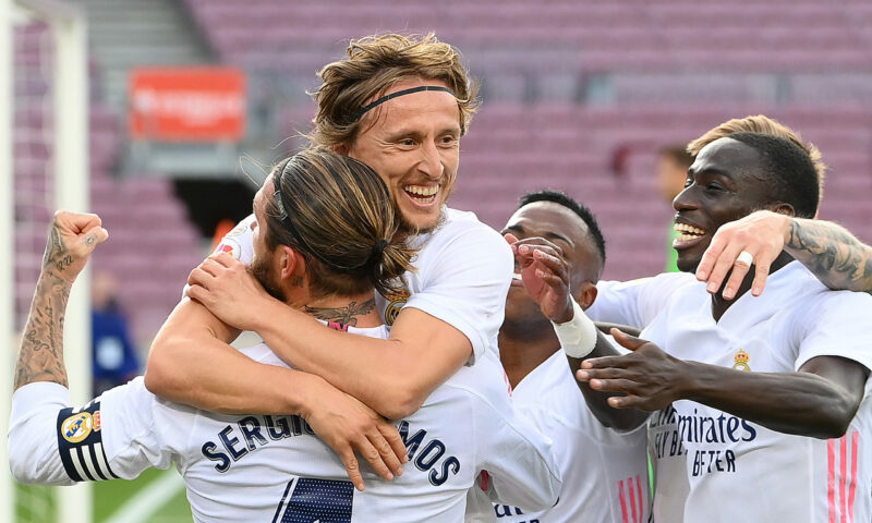 Real Madrid vence clássico com Barcelona em pleno Camp Nou