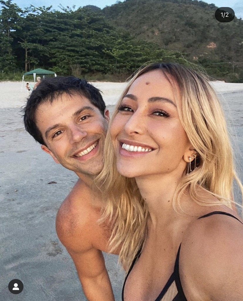 Casal Sabrina Sato e Duda Nagle testam positivo para Covid-19