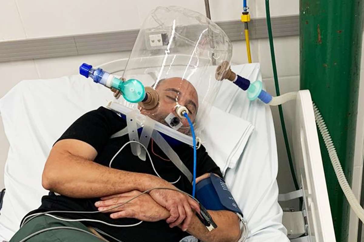 Em Itabuna capacetes evitam a intubação e salvam vidas em UTI