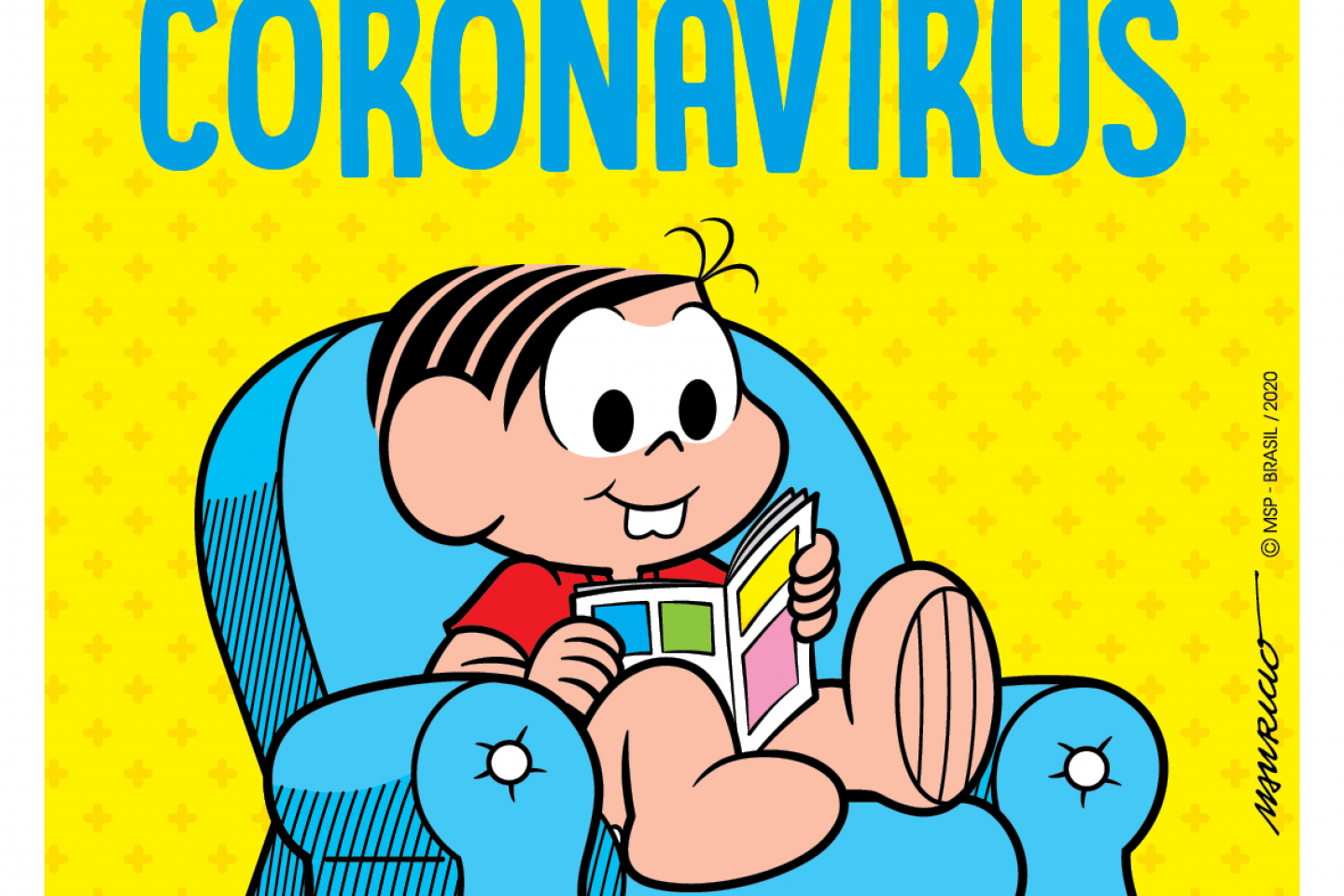 Turma da Mônica se une à Unicef em campanha em prol de vacinas