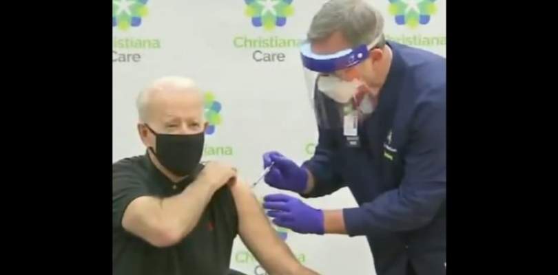 Joe Biden recebe 2ª dose da vacina contra Covid-19