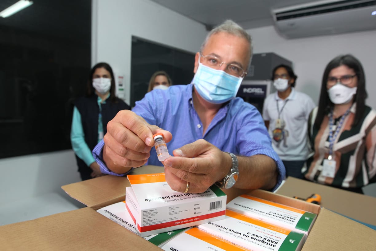 Bahia receberá mais 56 mil doses da vacina Coronavac nesta segunda (25)