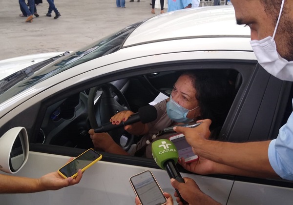 Salvador inicia hoje sistema de drive-thru para vacinação contra Covid-19