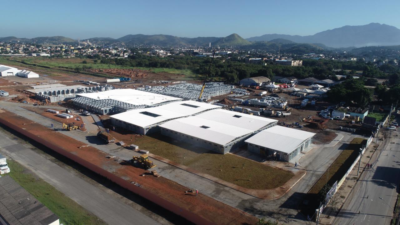 Construído no RJ por R$ 62 mi, hospital modular está pronto e fechado há 8 meses