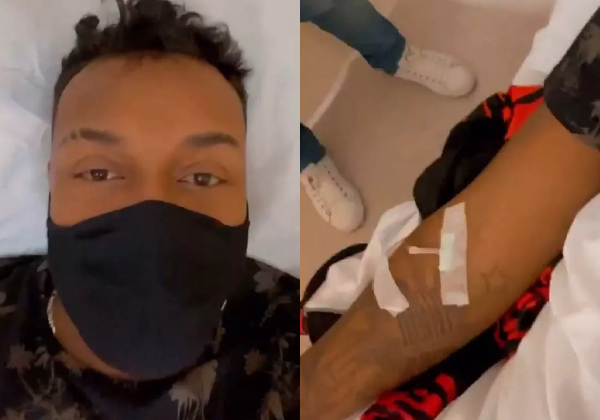 Nego Di dá entrada em hospital com quadro de intoxicação: ‘Tudo dando errado’
