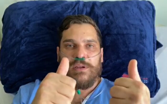 VÍDEO:Sertanejo debocha da Covid, vai para UTI, se cura e promove aglomeração durante show