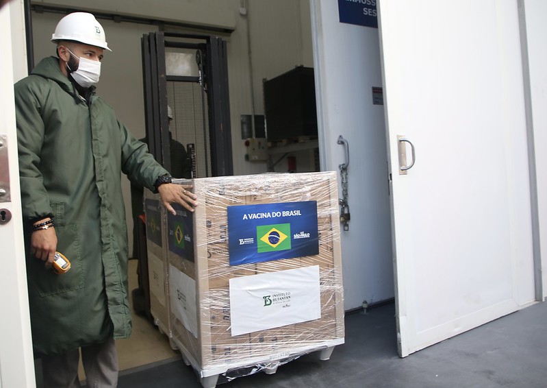 Butantan libera mais 1 milhão de doses da CoronaVac ao Ministério da Saúde