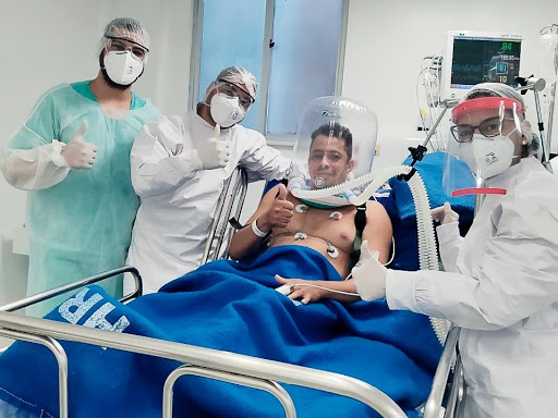 Hospital Metropolitano recebe Helmets para tratamento de pacientes com Covid-19