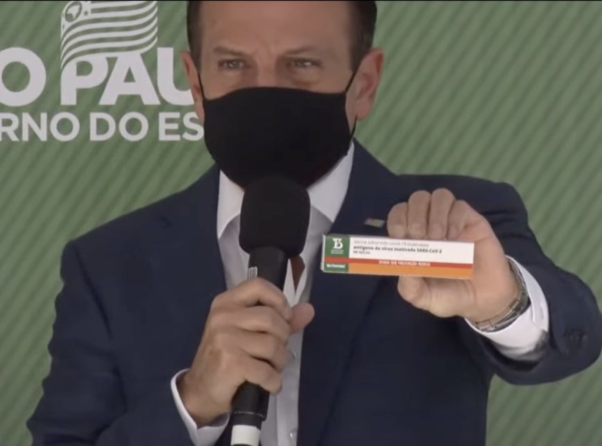 Butanvac começa produção nesta quarta-feira(28), anuncia Doria