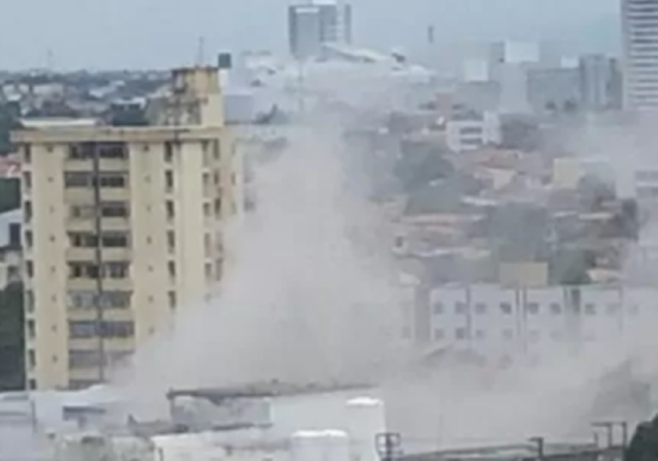 Fábrica de oxigênio hospitalar em Fortaleza explode e deixa feridos