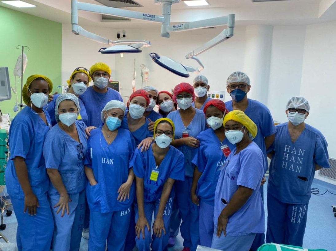 Pela 1º vez, equipe 100% baiana realiza cirurgia para separação de gêmeos siameses