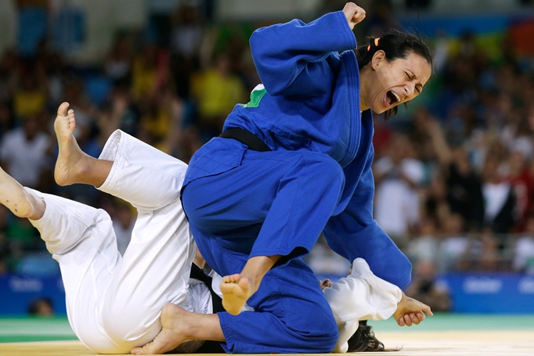 Judoca Lúcia Araújo leva o bronze no GP de judô paralímpico