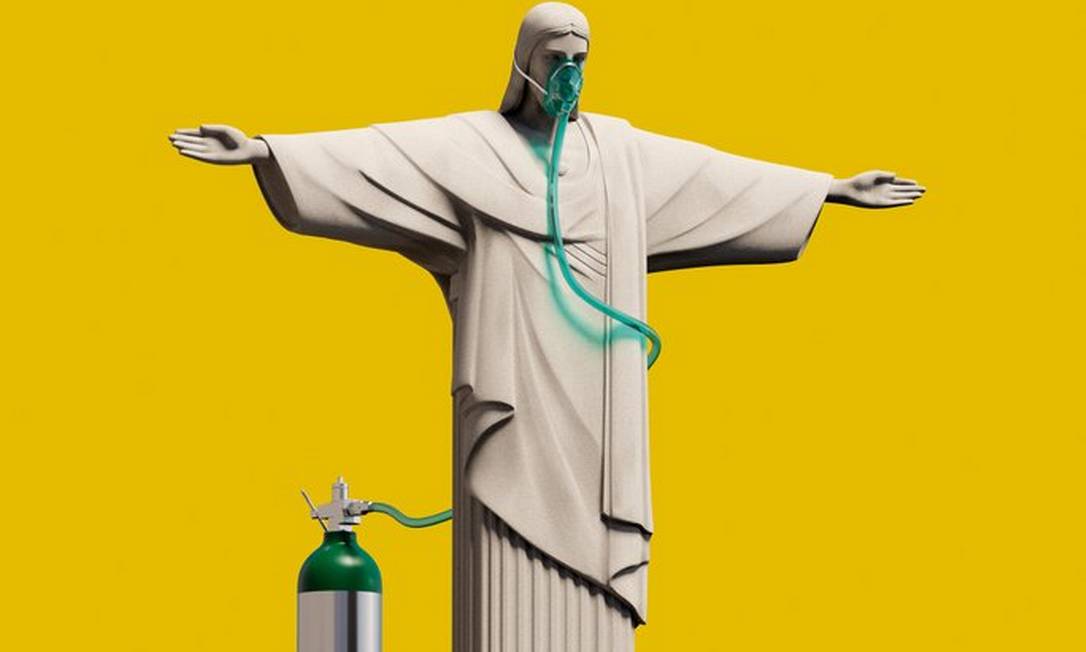 Com Cristo no oxigênio, The Economist diz que Brasil ...