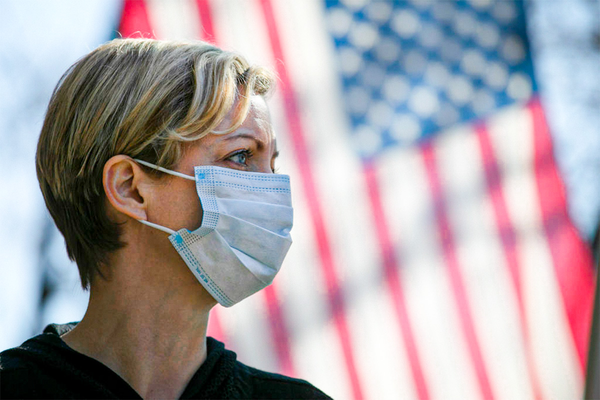 Transmissão comunitária de Covid-19 dispara nos Estados Unidos