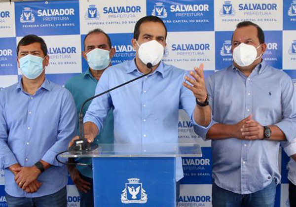 Confiando na eficácia das vacinas, Bruno Reis garante retorno de festas a partir de novembro