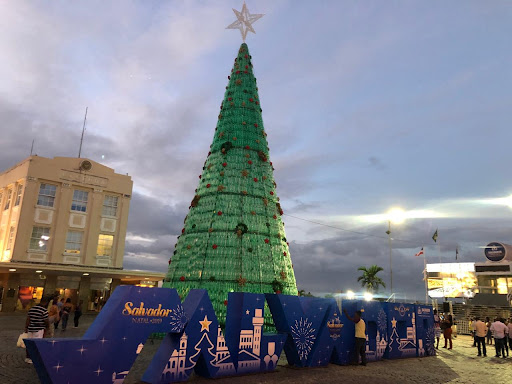 Árvore com 27 mil garrafas pet inicia Natal Sustentável em Salvador na quinta (7)