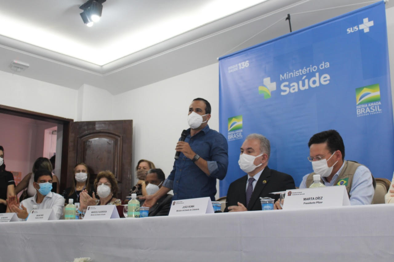 Bruno Reis se compromete a assinar convênio com Martagão para Programa de Transplante Hepático