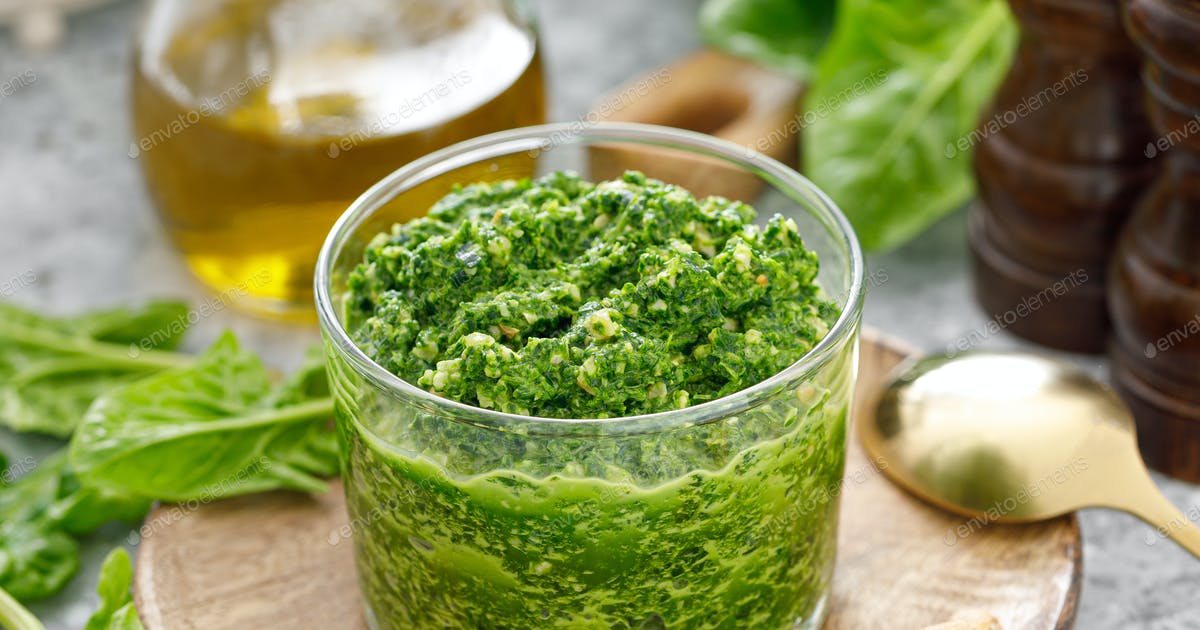 Receita do Nutricionista: Molho Pesto de Espinafre; saiba como fazer