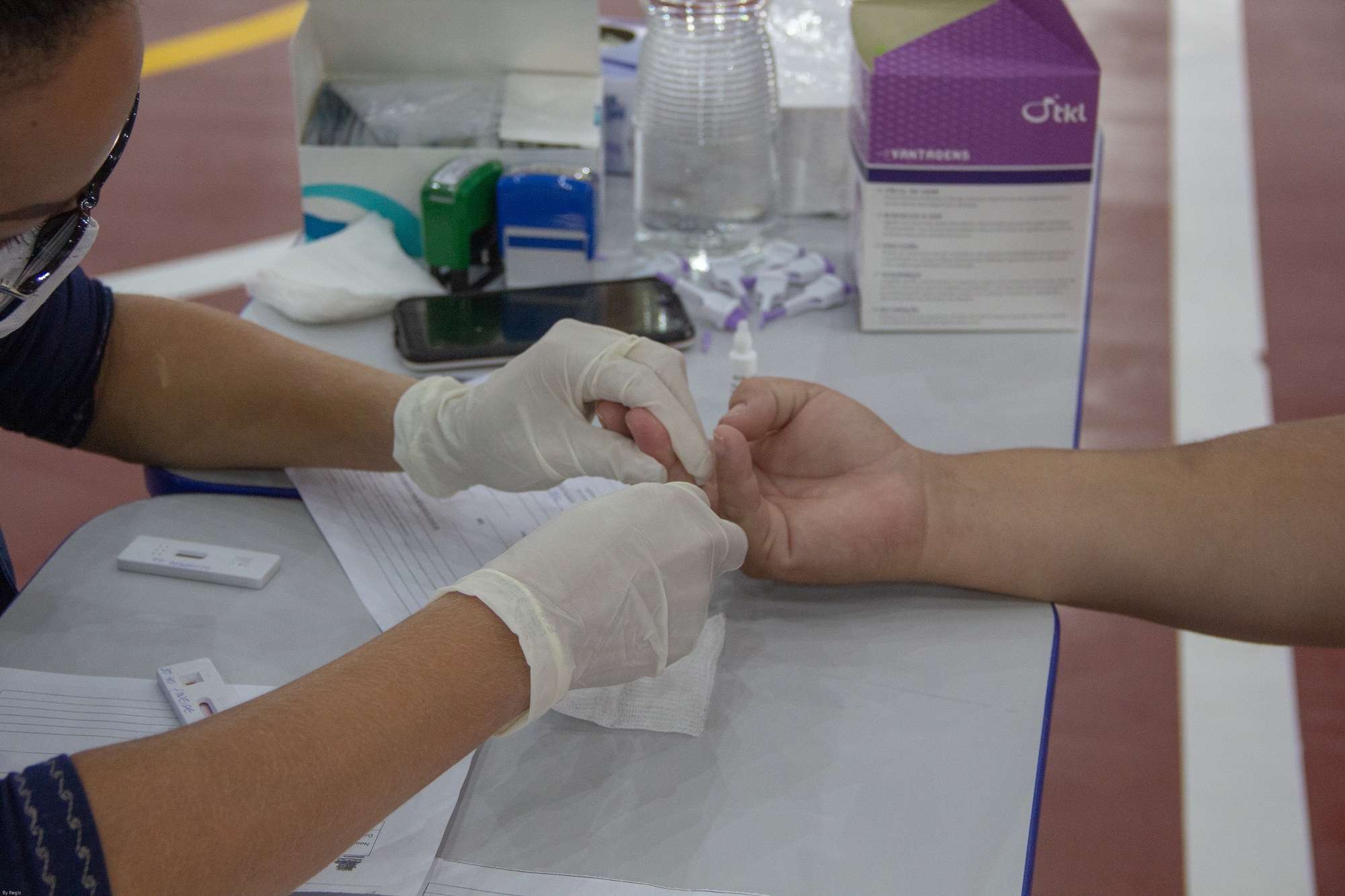 Prefeitura inicia testagem rápida da Covid-19 no bairro de São Caetano nesta terça (18)