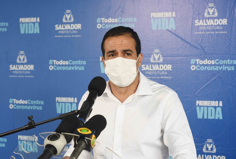 Bruno Reis anuncia a contratação de 343 profissionais de saúde e mais 48 leitos