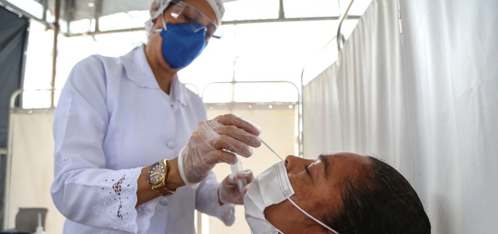 Pontos de testagem rápida na Pituba e Pernambués seguem até sexta-feira (11)