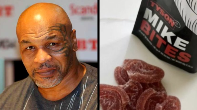 Mike Tyson lança petisco de maconha em formato de orelha