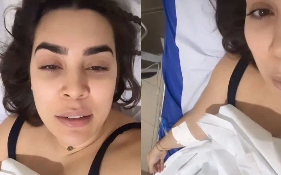 Naiara Azevedo é internada em hospital na BA após dores no estômago