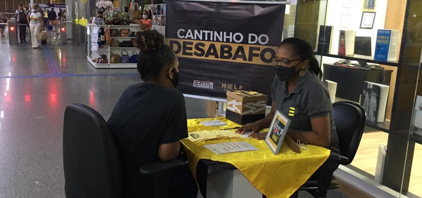 Acolhimento emocional gratuito será oferecido em estação do metrô nesta terça (30)