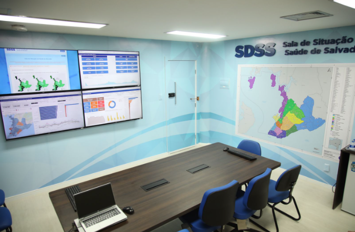 Salvador ganha “Sala de Situação” que vai agilizar estratégias em saúde