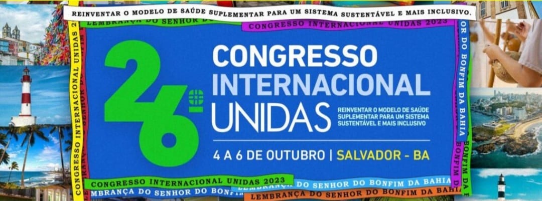 Congresso UNIDAS realizará 26º edição em Salvador de 04 a 06 de outubro