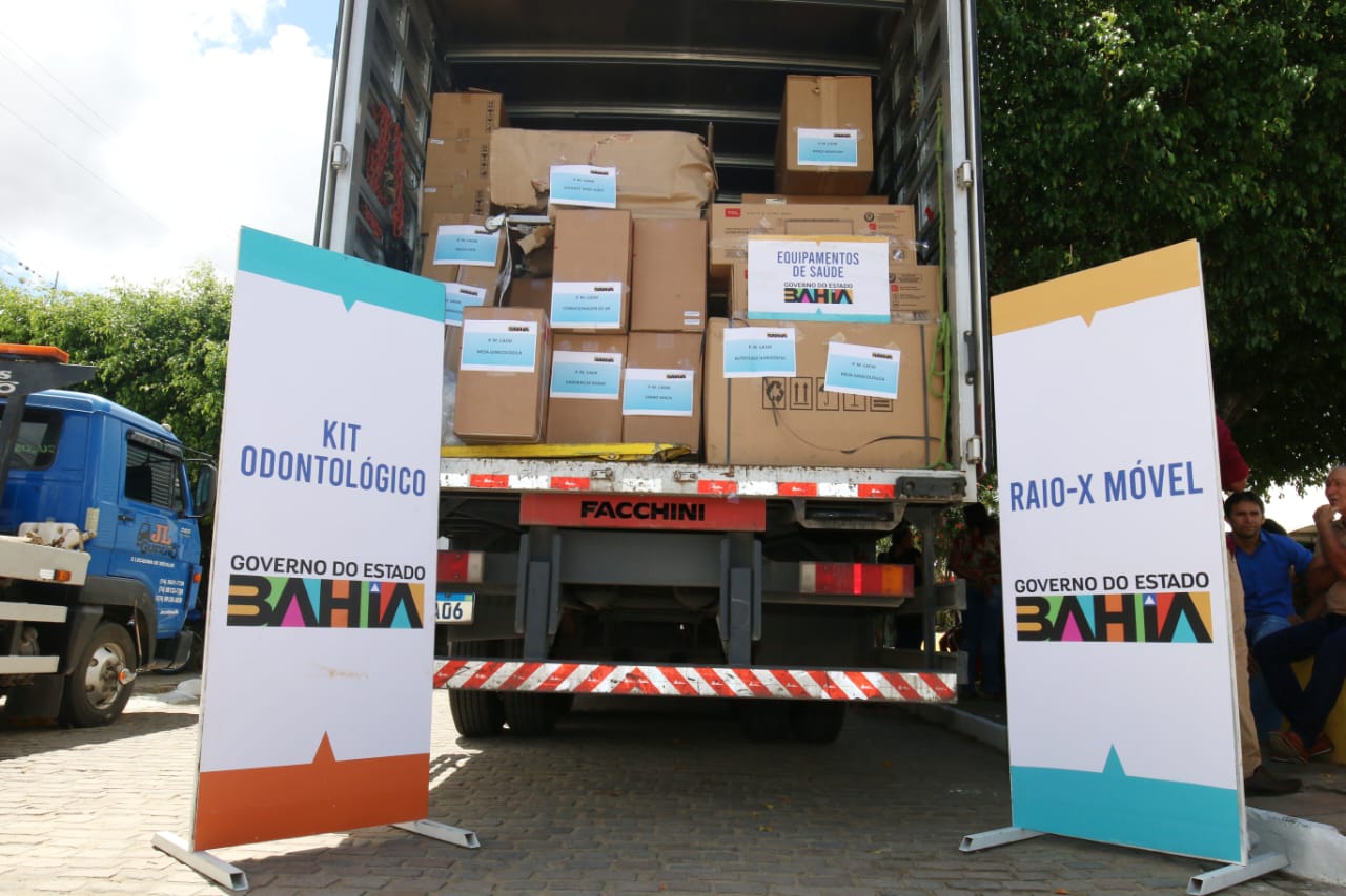 Governo da Bahia entrega novos equipamentos de saúde para Caem