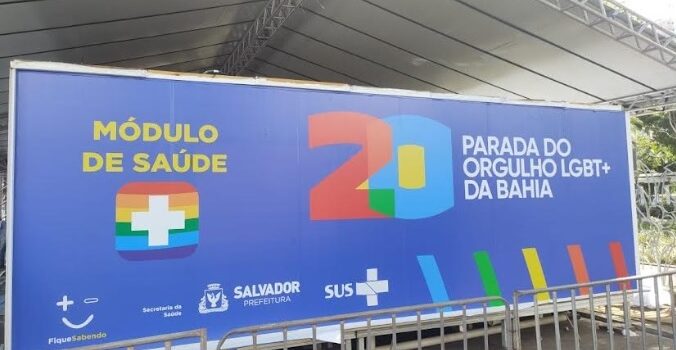 Parada LGBT+ de Salvador conta com módulo especial de saúde