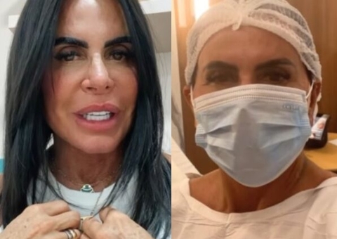 Gretchen passa por cirurgia de retirada de útero após adenomiose