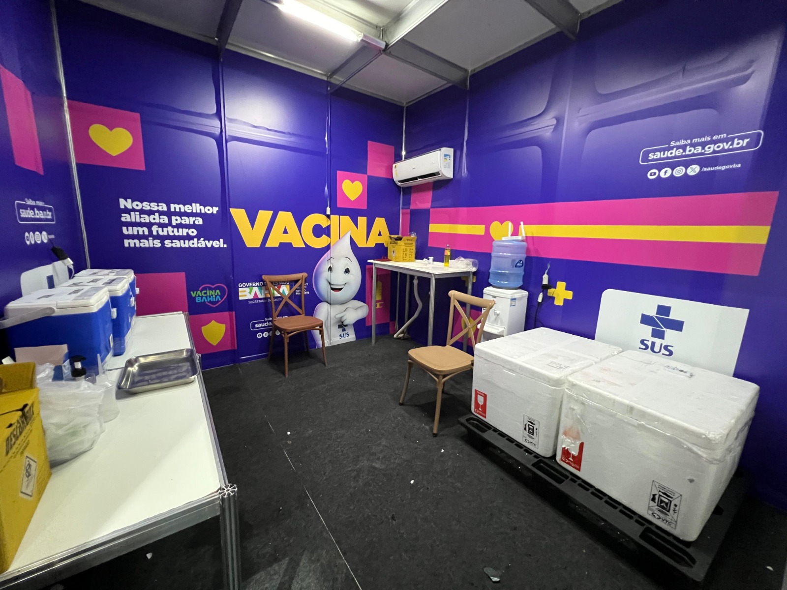 Fenagro oferta vacinação contra Covid, sarampo, rubéola, febre amarela, meningite e HPV