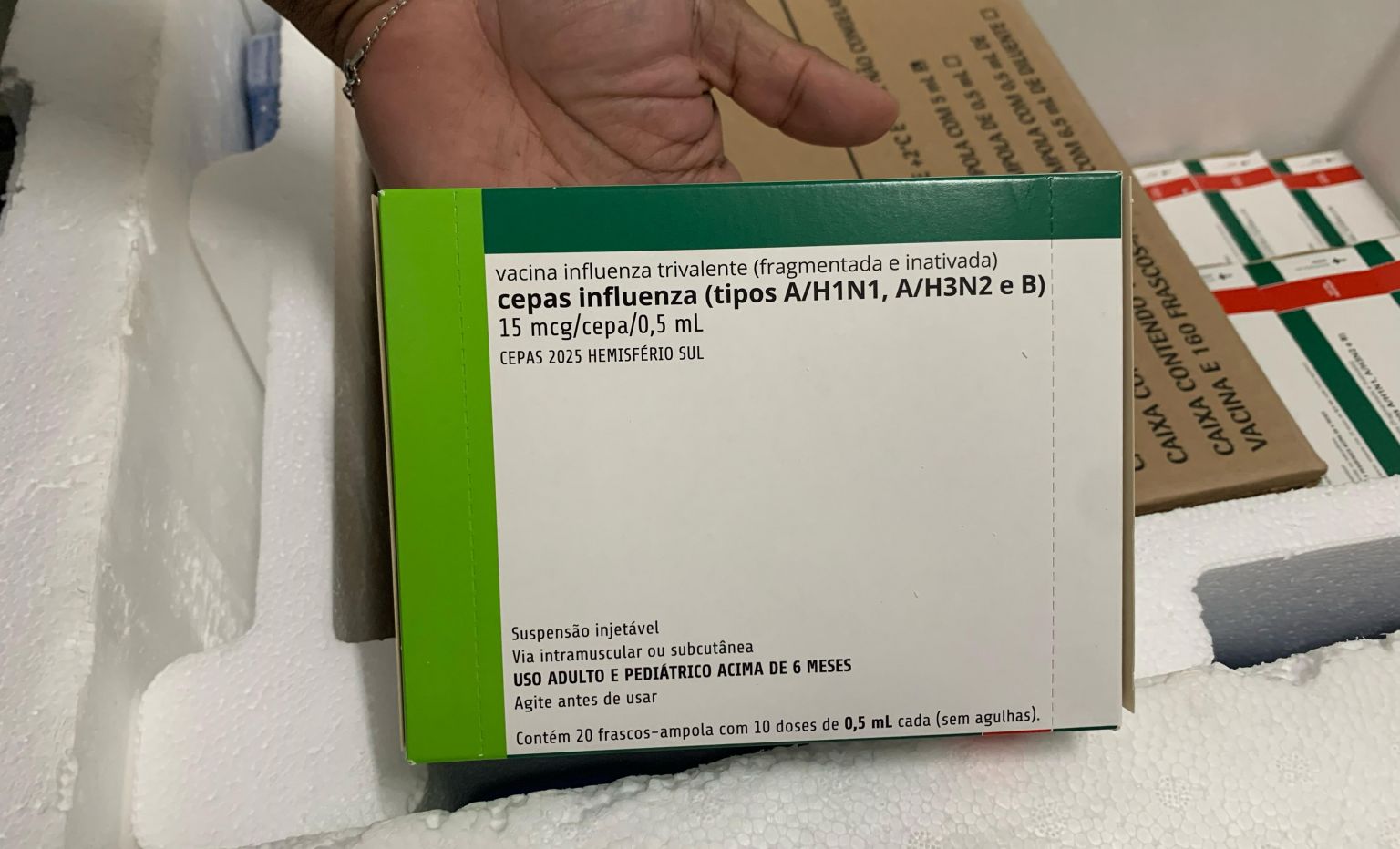 Saúde inicia vacinação contra a gripe em Salvador