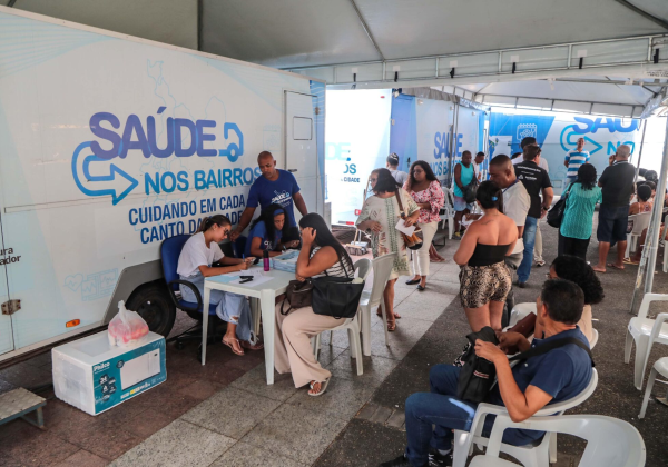 Saúde nos Bairros segue com atendimentos em quatro localidades até 22.03