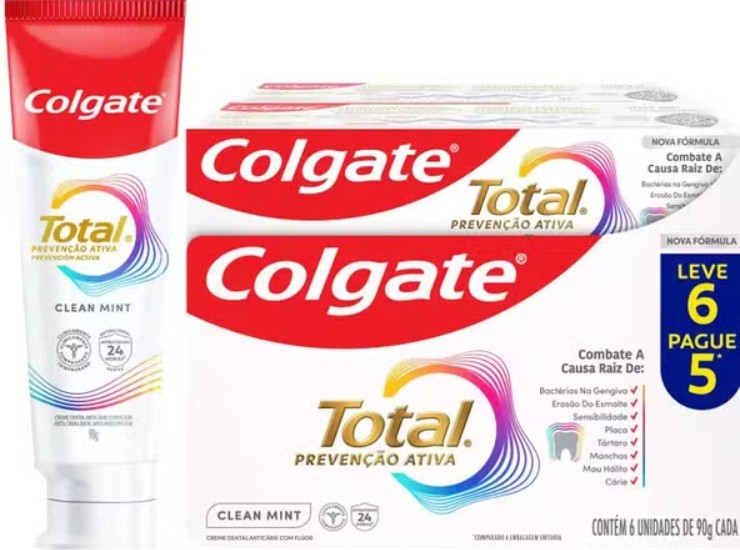 Colgate encerra produção de creme dental