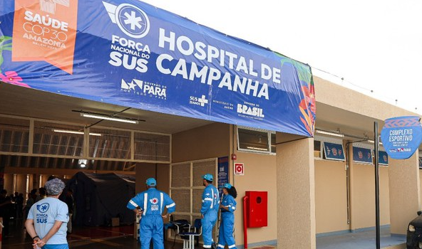 Ministério da Saúde amplia rede do SUS na COP30 com hospital de campanha em Belém